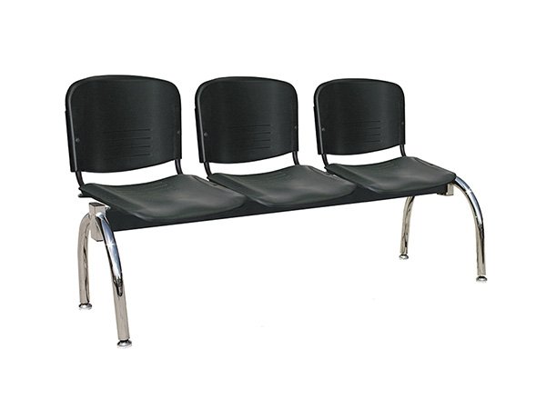 ELITTICO-3-PLAZAS-CROMO-NEGRO ELITTICO-3-PLAZAS-CROMO-NEGRO
